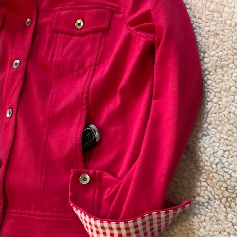 Red Checkered Jacket - Picture 13 of 16